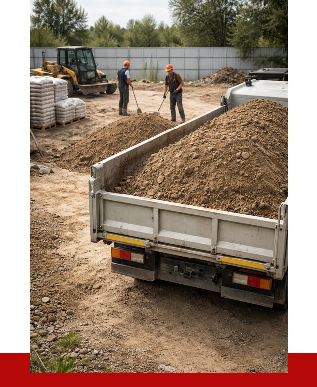 Супесь с доставкой в Кондопоге от 2487 р. за куб | ПРОНЕРУДКнп