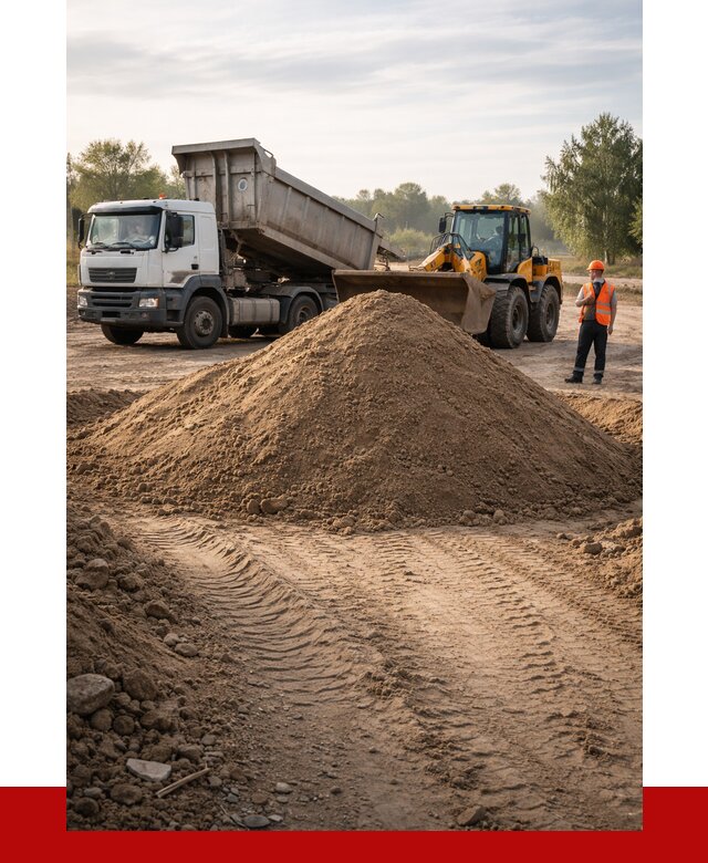 Купить песчаный грунт с доставкой в Кондопоге от 4264 р. | ПРОНЕРУДКнп