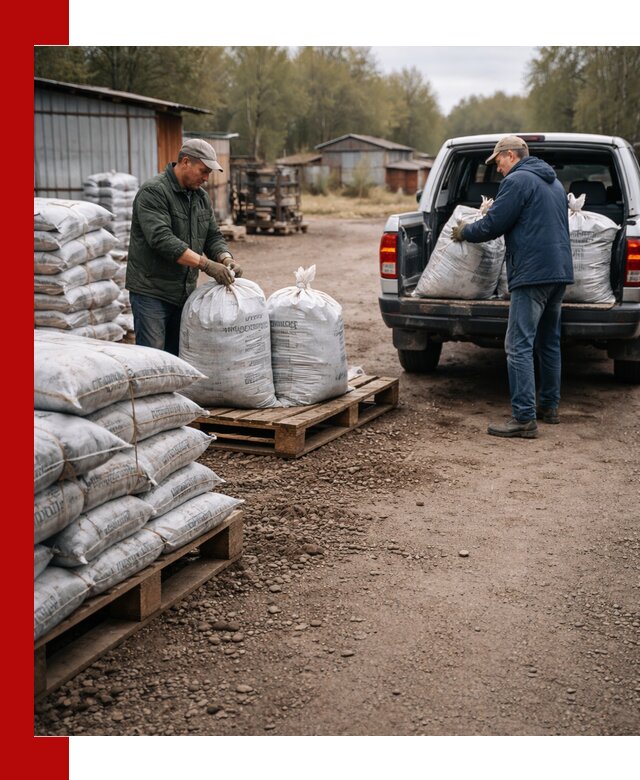 Купить конский навоз в мешках с доставкой в Кондопоге