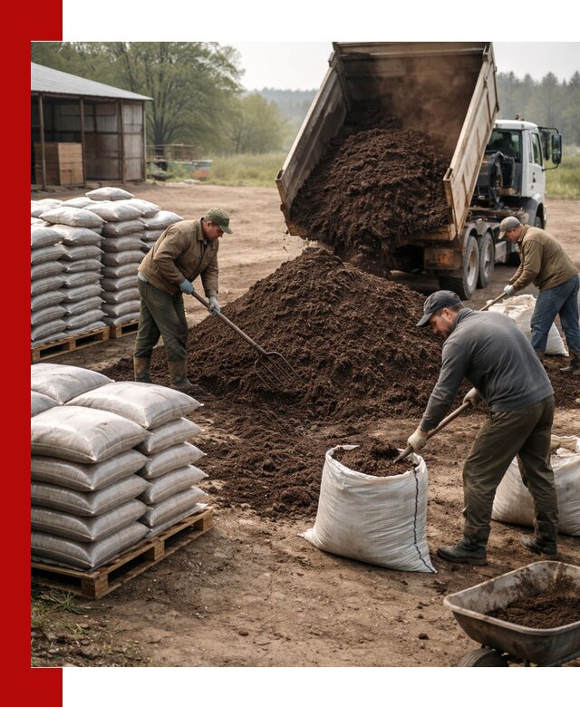 Доставка компоста оптом и в розницу в Кондопоге