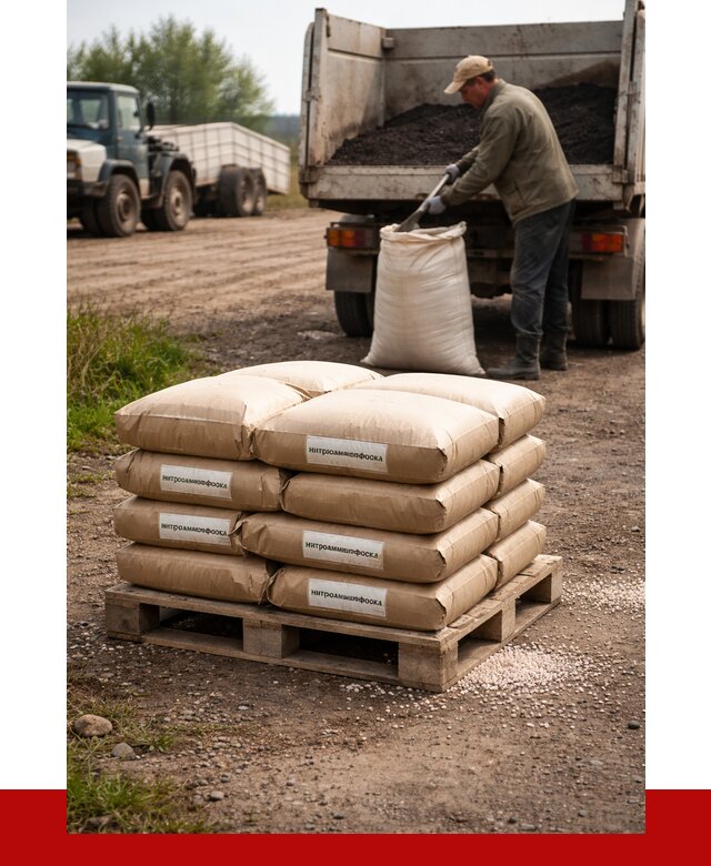 Купить нитроаммофоска в Кондопоге от 4264 р. за куб | ПРОНЕРУДКнп