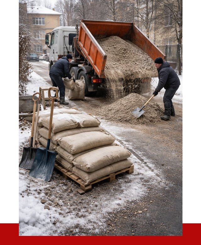 Противогололедные материалы оптом в Кондопоге от 4264 р. | ПРОНЕРУДКнп