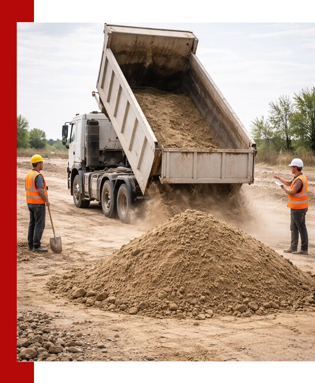 Доставка самосвалом 15 кубов в Кондопоге за город и по городу