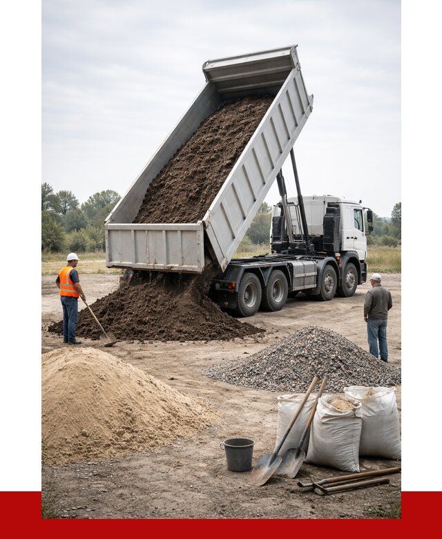 Доставка самосвалом 30 кубов в Кондопоге от 8629 р. | ПРОНЕРУДКнп