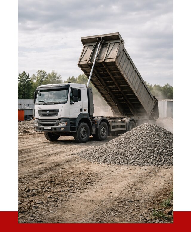 Доставка самосвалом 40 кубов в Кондопоге от 9137 р. | ПРОНЕРУДКнп