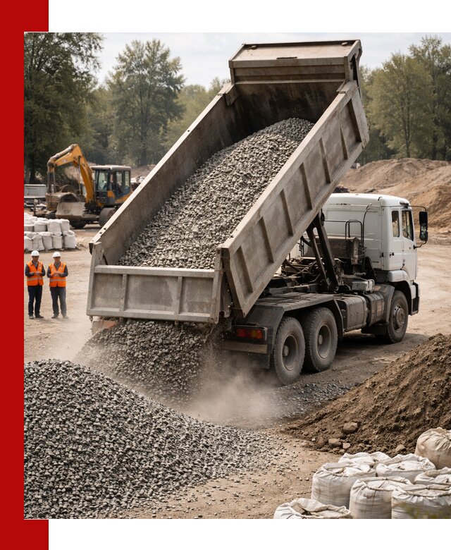 Аренда самосвала в Кондопоге для доставки сыпучих и нерудных материалов