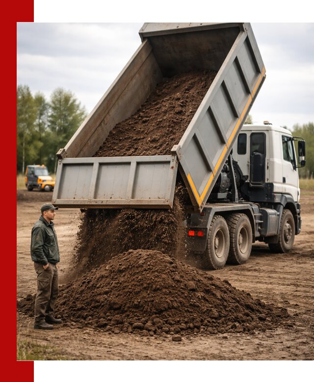 Аренда самосвала с водителем в Кондопоге для сыпучих грузов и навоза