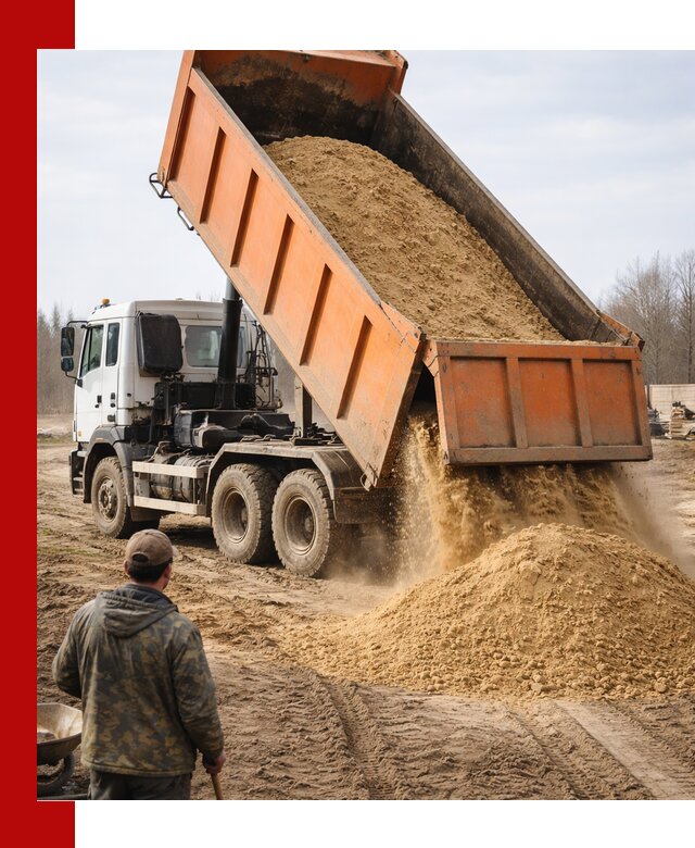 Аренда самосвала 20 тонн для перевозки грузов в Кондопоге