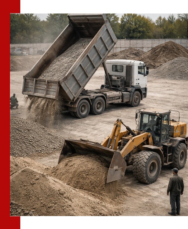 Перевозка сыпучих грузов самосвалами и бортовыми в Кондопоге