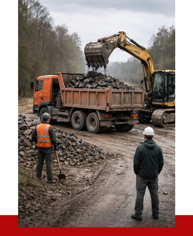 Вывоз асфальта в Кондопоге от 4568 р. самосвалом ПРОНЕРУДКнп