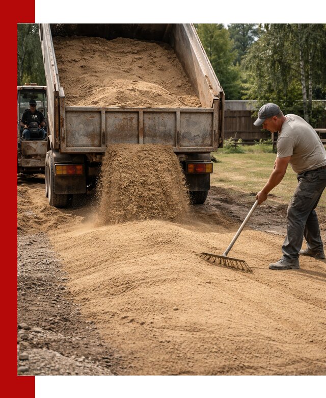 Отсыпка участка песком в Кондопоге быстро и качественно